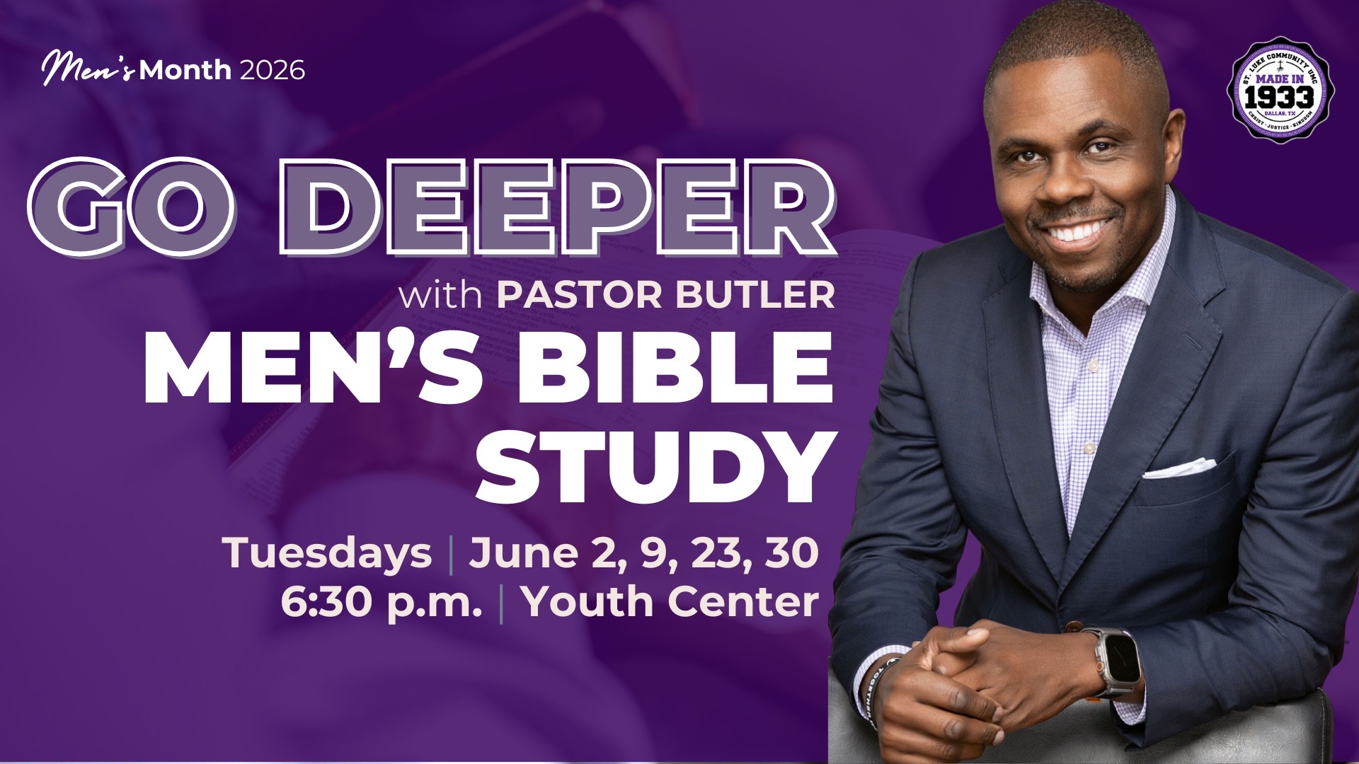 Men Going Deeper Flyer
